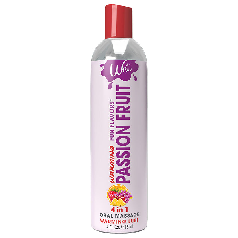 Wet Warming Fun Flavors 4-In-1 Lubricant 4oz