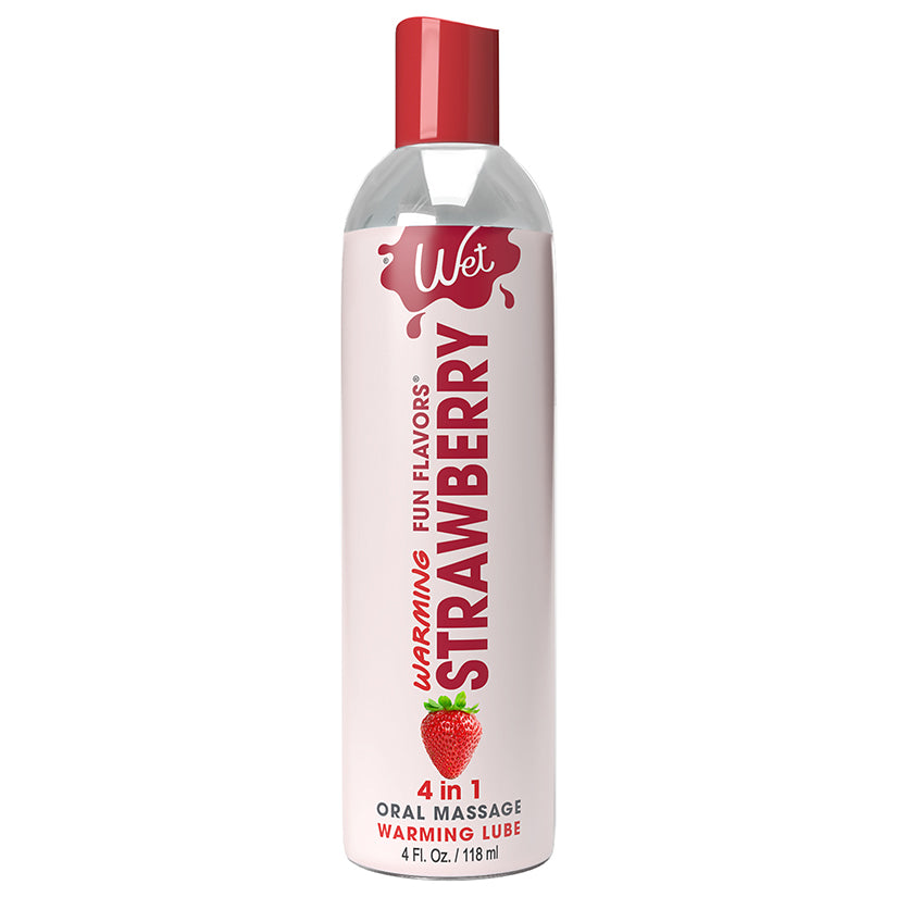 Wet Warming Fun Flavors 4-In-1 Lubricant 4oz