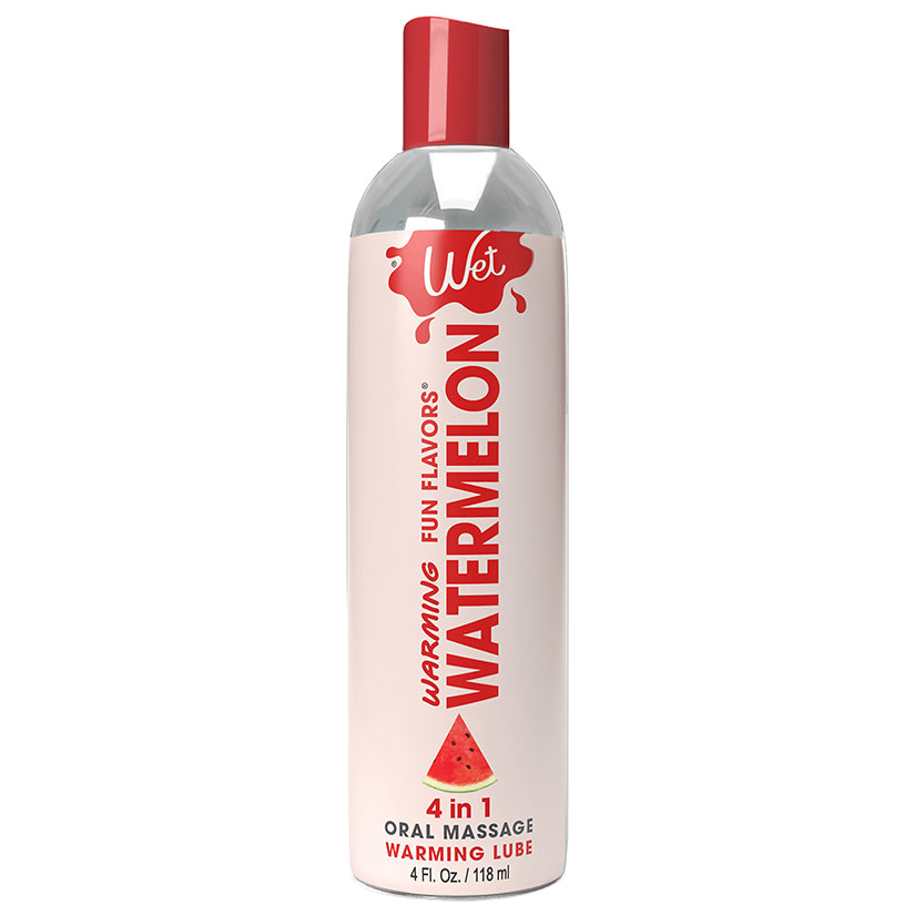 Wet Warming Fun Flavors 4-In-1 Lubricant 4oz