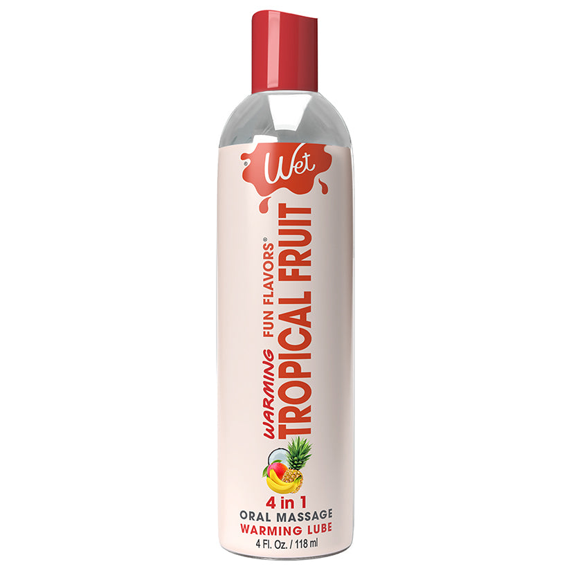 Wet Warming Fun Flavors 4-In-1 Lubricant 4oz