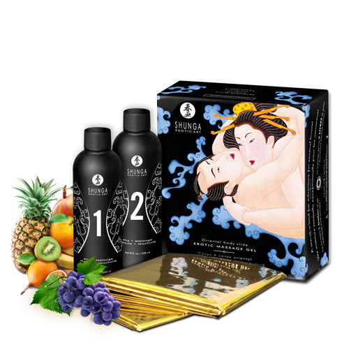 Oriental Body - to - Body - Massage Gel - Exotic Fruits