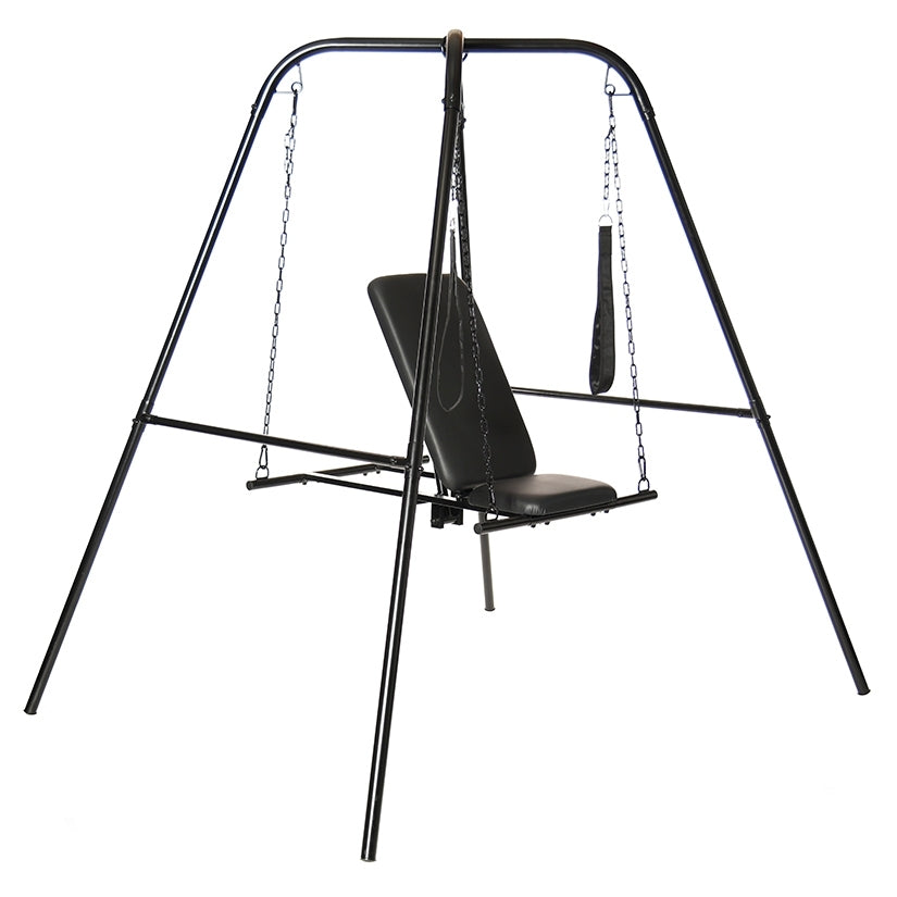 Throne Adjustable Sex Sling with Stand
