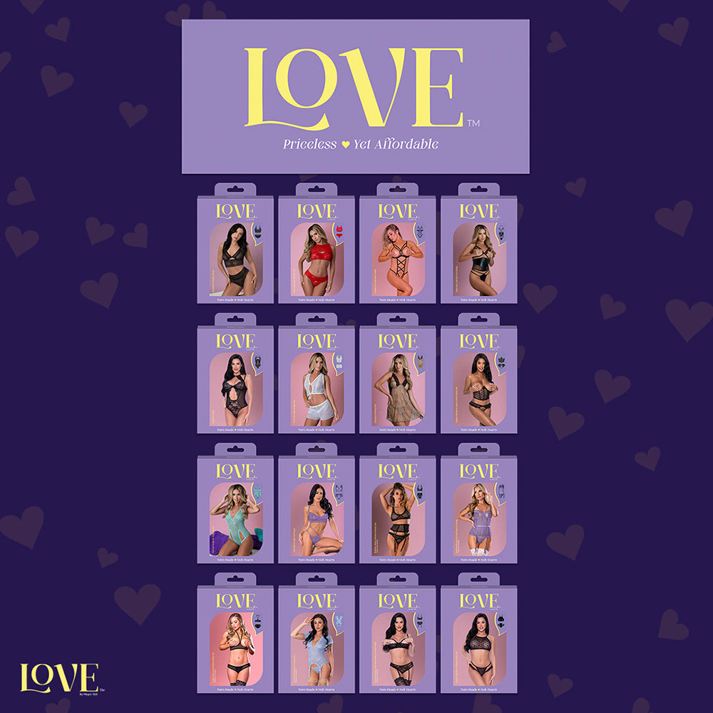Magic Silk Love Assorted 16-Style Planogram (96 pcs)