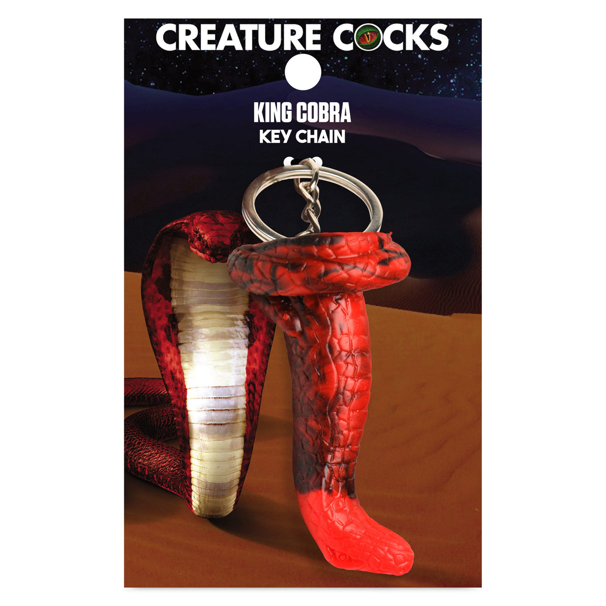 King Cobra Keychain