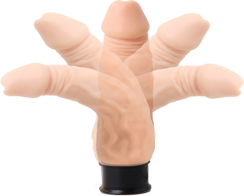 Skinsations Thick Vibra-Flex Flexible Vibe - 6 Inches