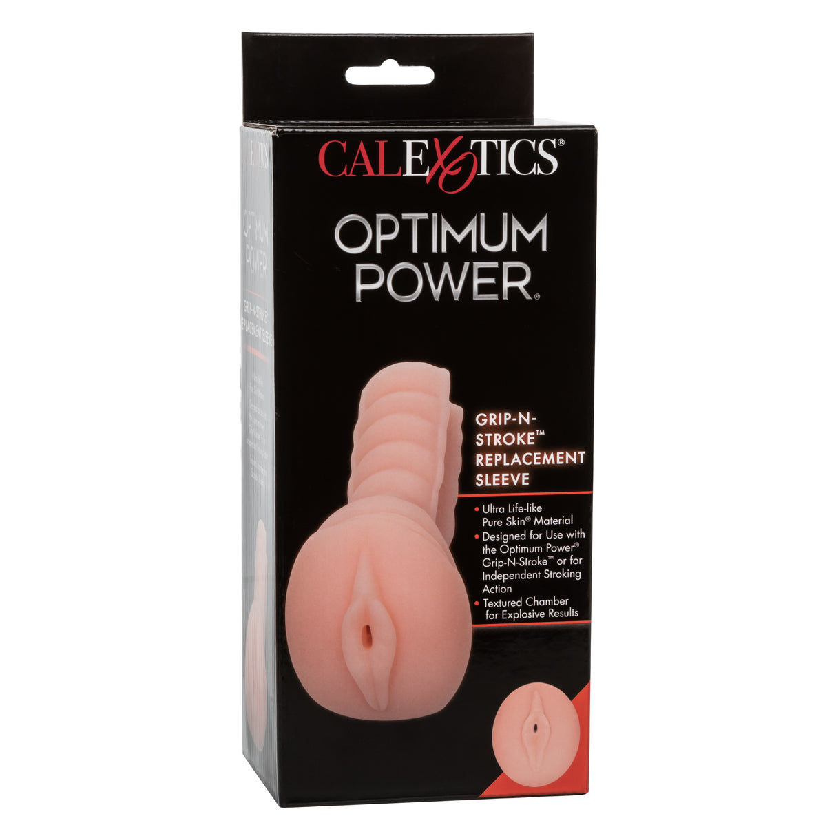 Optimum Power Grip-N-Stroke Replacement Sleeve - Ivory