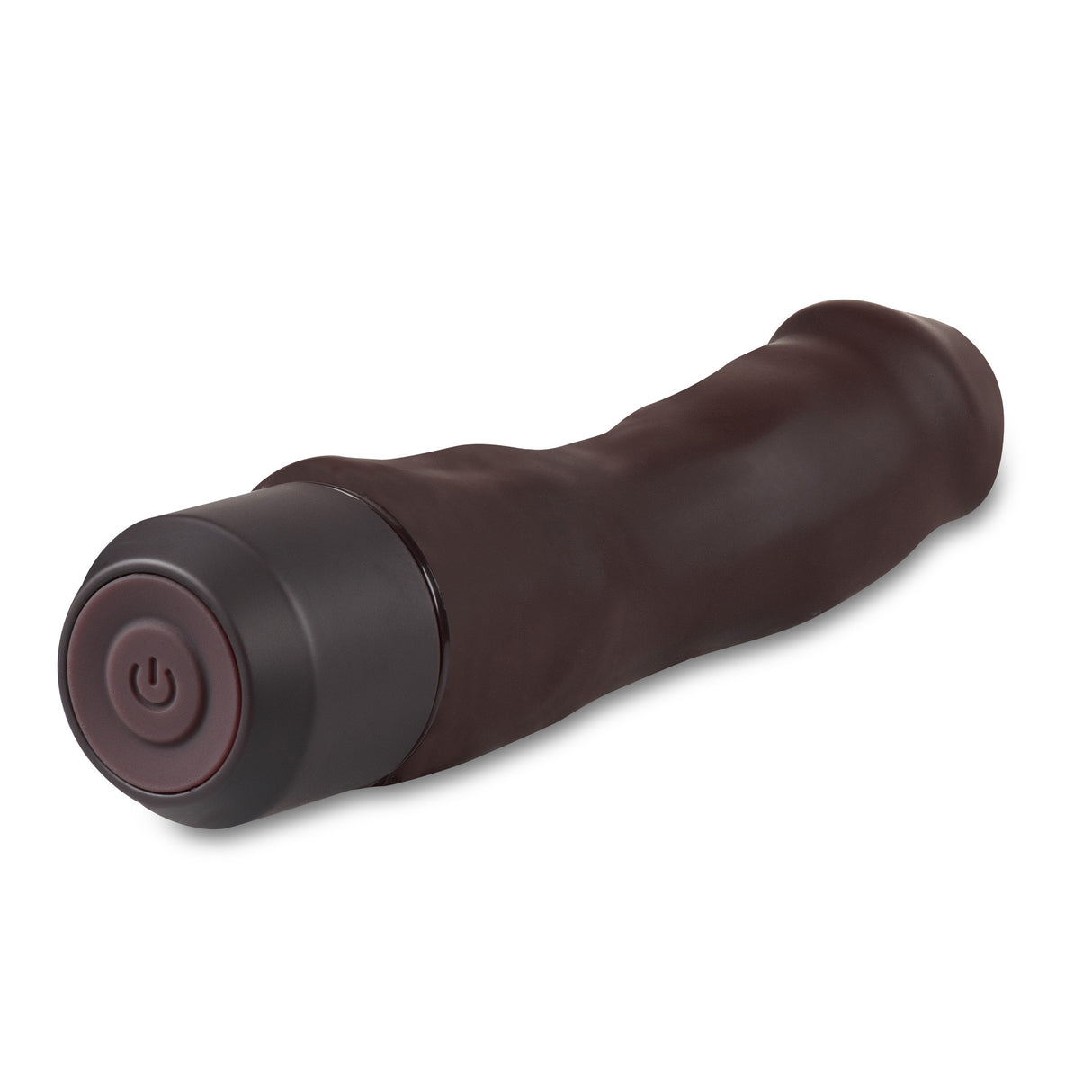 Dr. Skin Silicone Dr. Steve - 7 Inch Vibrating Dildo - Brown