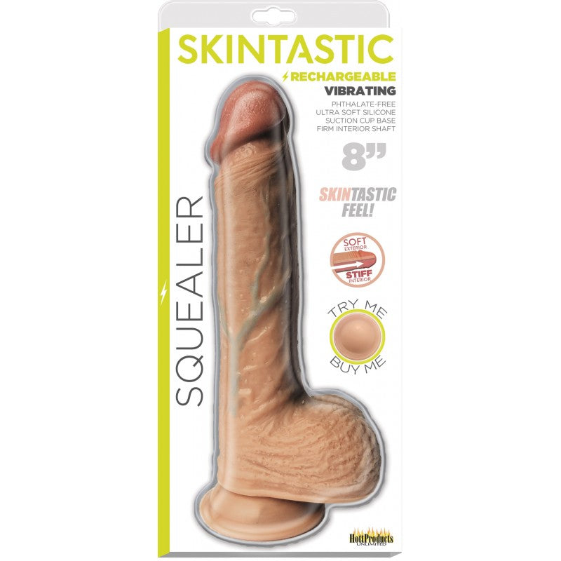 Squealer - Skintastic Series Rechargeable - 8 Inch