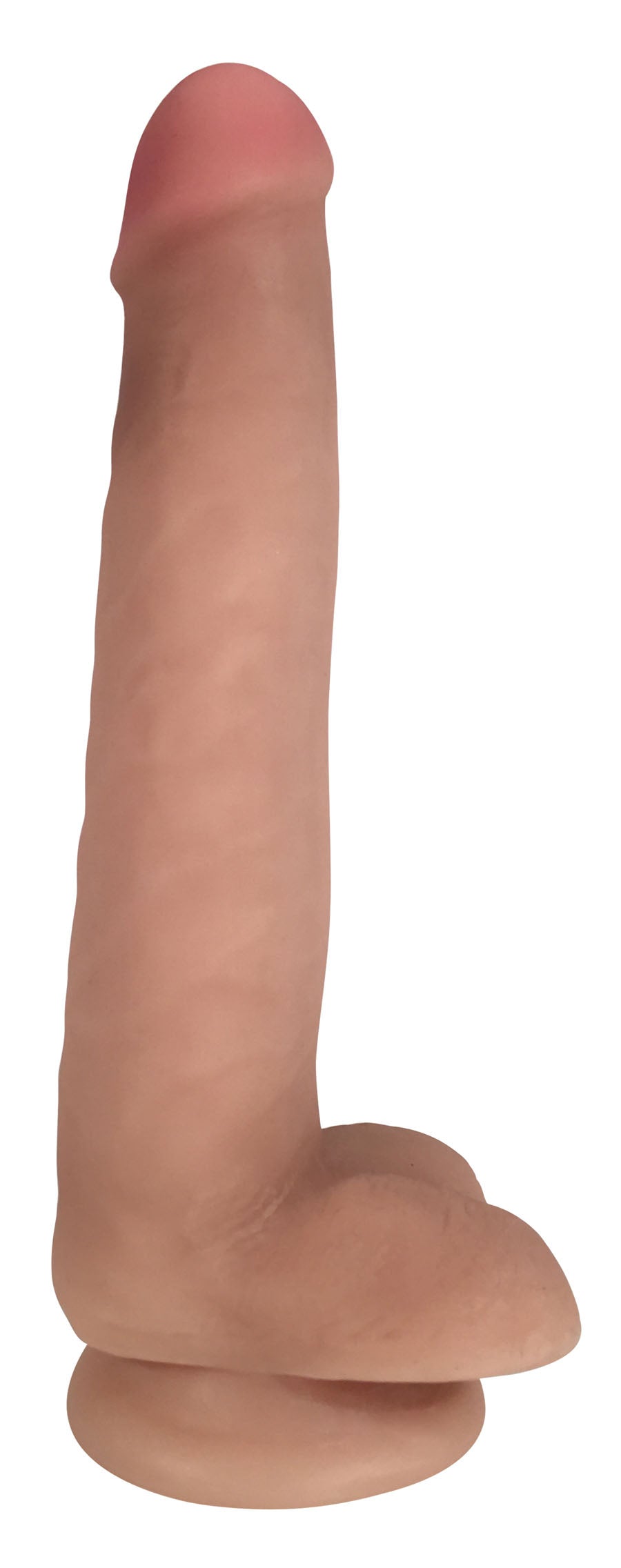 Easy Riders 8 Inch Slim Dong With Balls - Vanilla