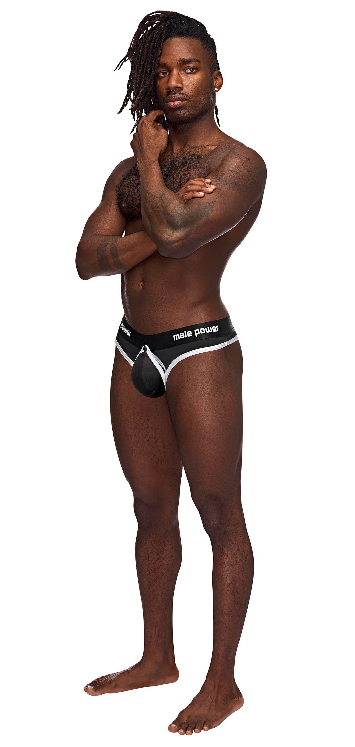 The Helmet Thong - Large/ X-Large - Black