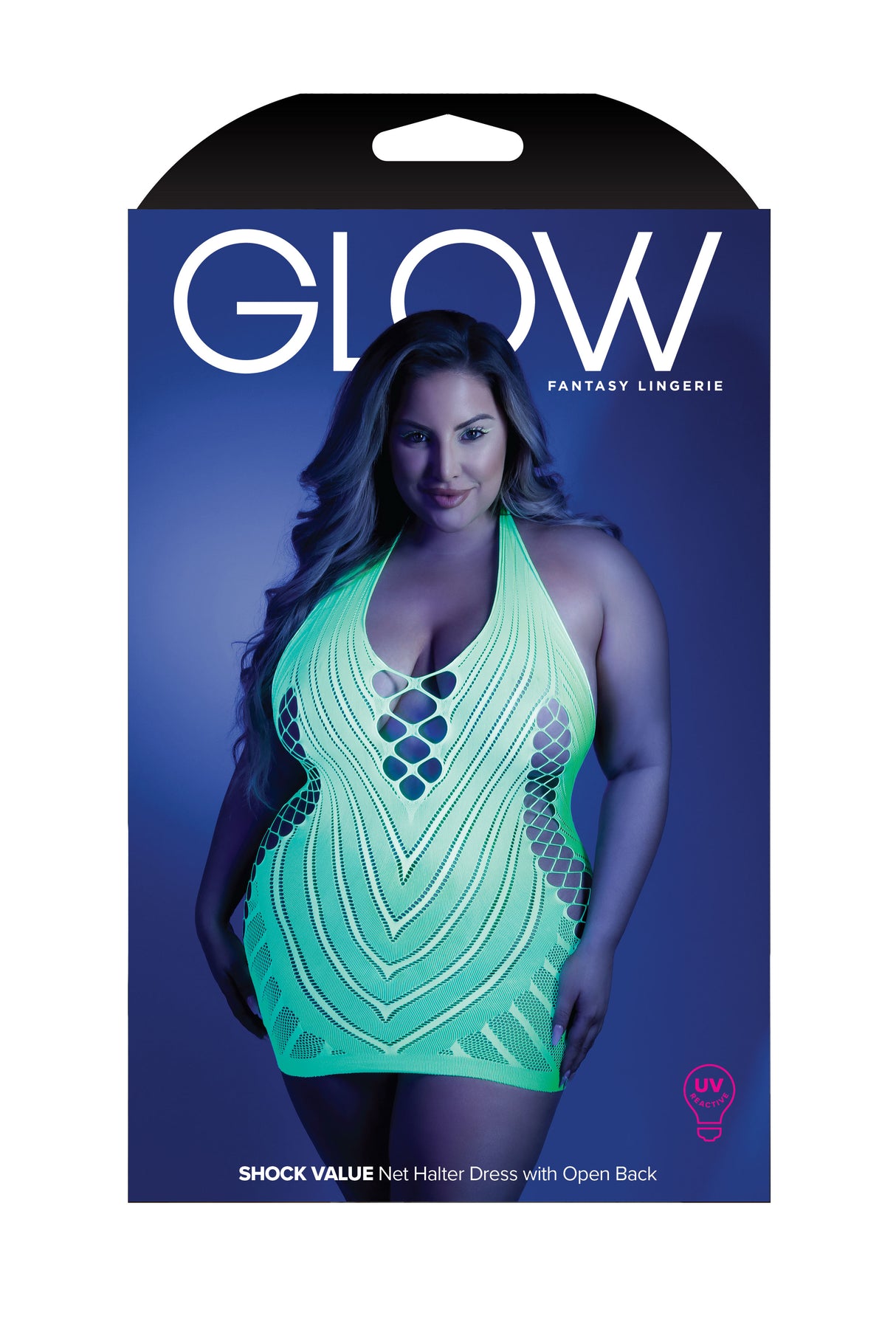 Shock Value Halter Dress - Queen - Neon Green