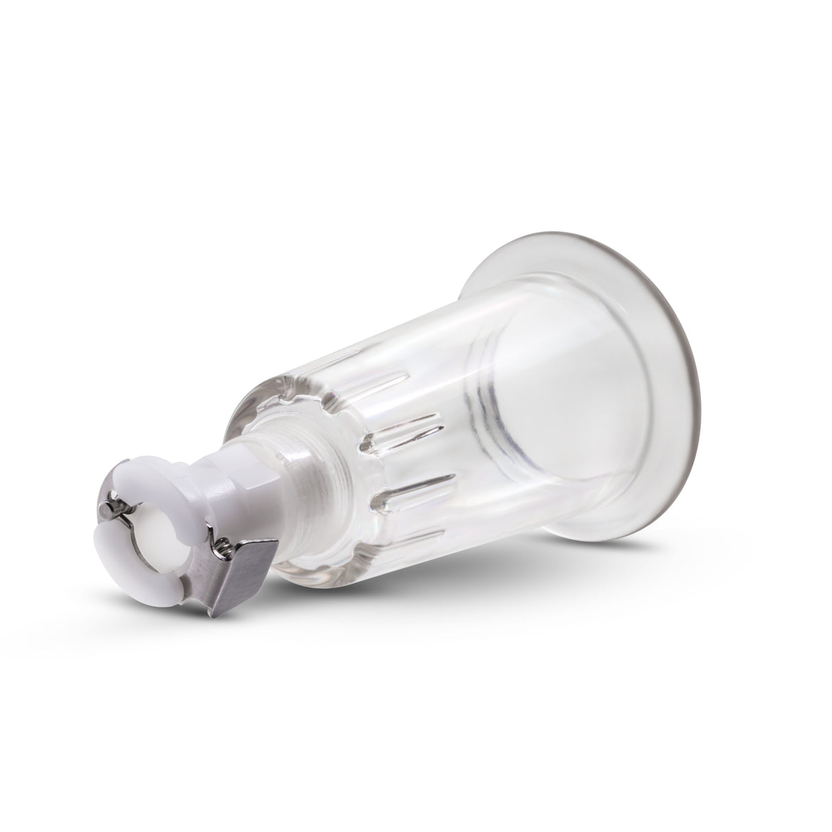 Temptasia Nipple Pumping Cylinders Set of 2 (1 Inch Diameter) - Clear