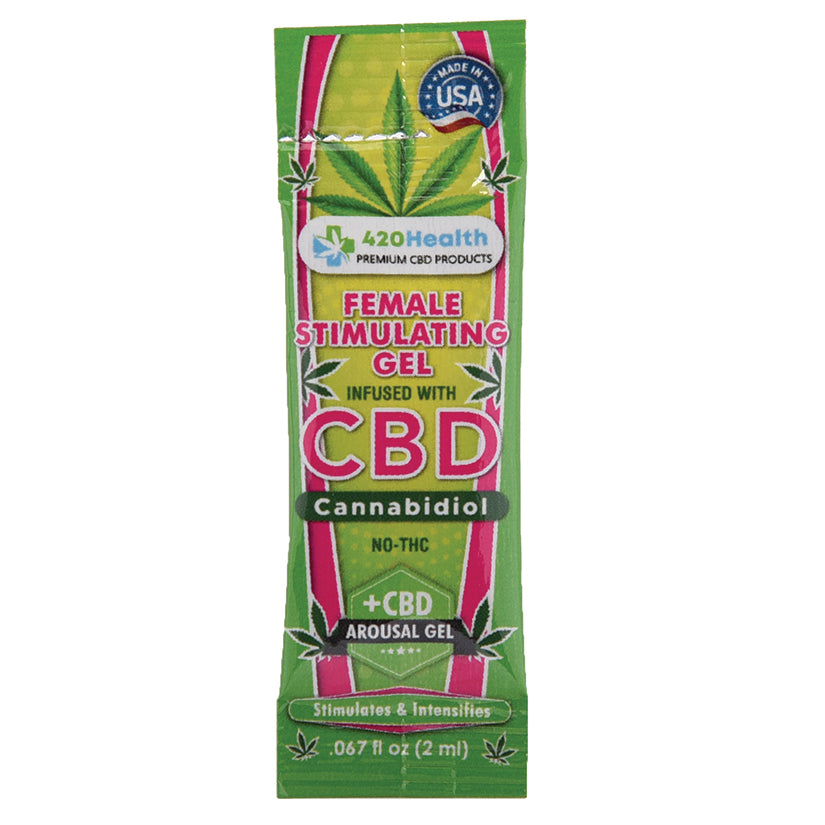 420 Health Female Stimulating Gel With CBD