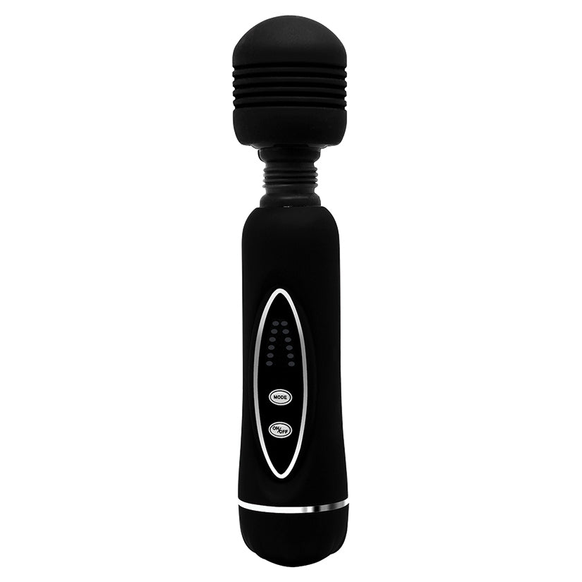 Pretty Love Power Wand With Attachments-Black