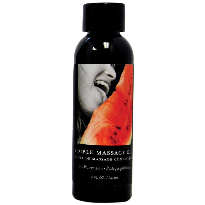 Earthly Body Edible Massage Oil  2oz
