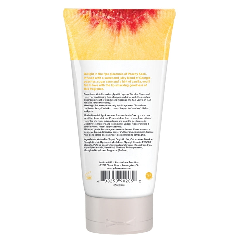 Coochy Shave Cream-Peachy Keen