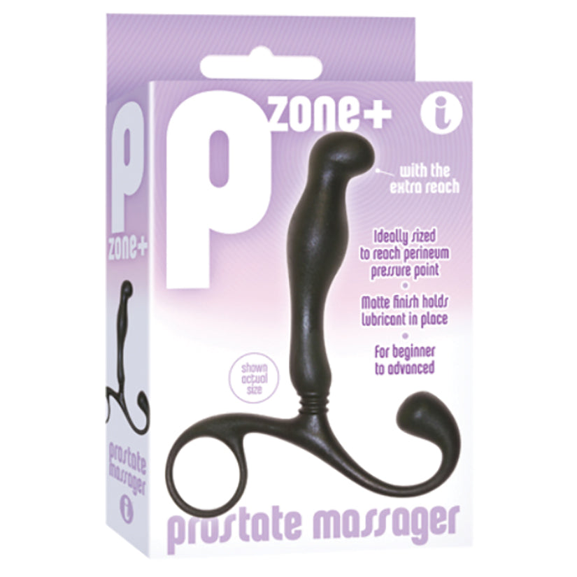 The 9'S P Zone+ Prostate Massager-Black