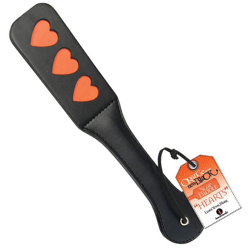 The 9'S Orange Is The New Black Slap Paddle Hearts