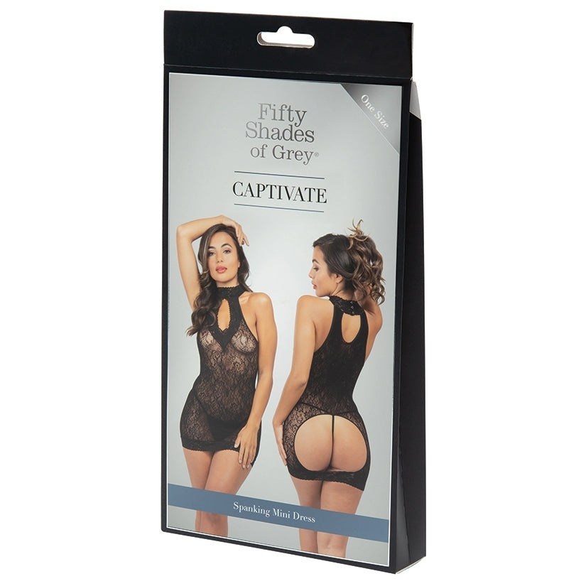 Fifty Shades of Grey Captivate Spanking Mini Dress OS
