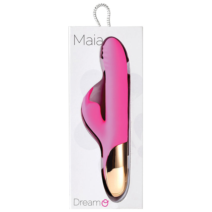 Dream Rechargeable Silicone Rabbit-Pink 8.5"