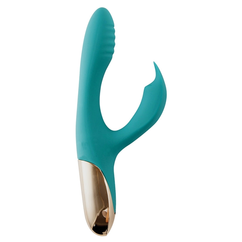 Skyler Rechargeable Bendable Rabbit-Green 8.5"