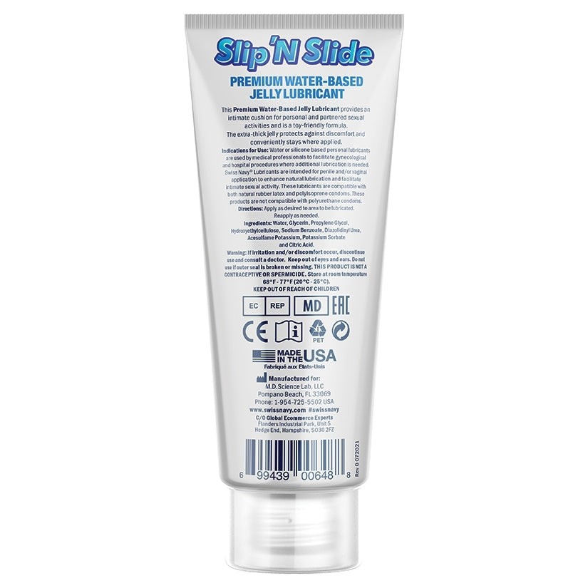 Swiss Navy Slip N Slide Premium Jelly Lubricant