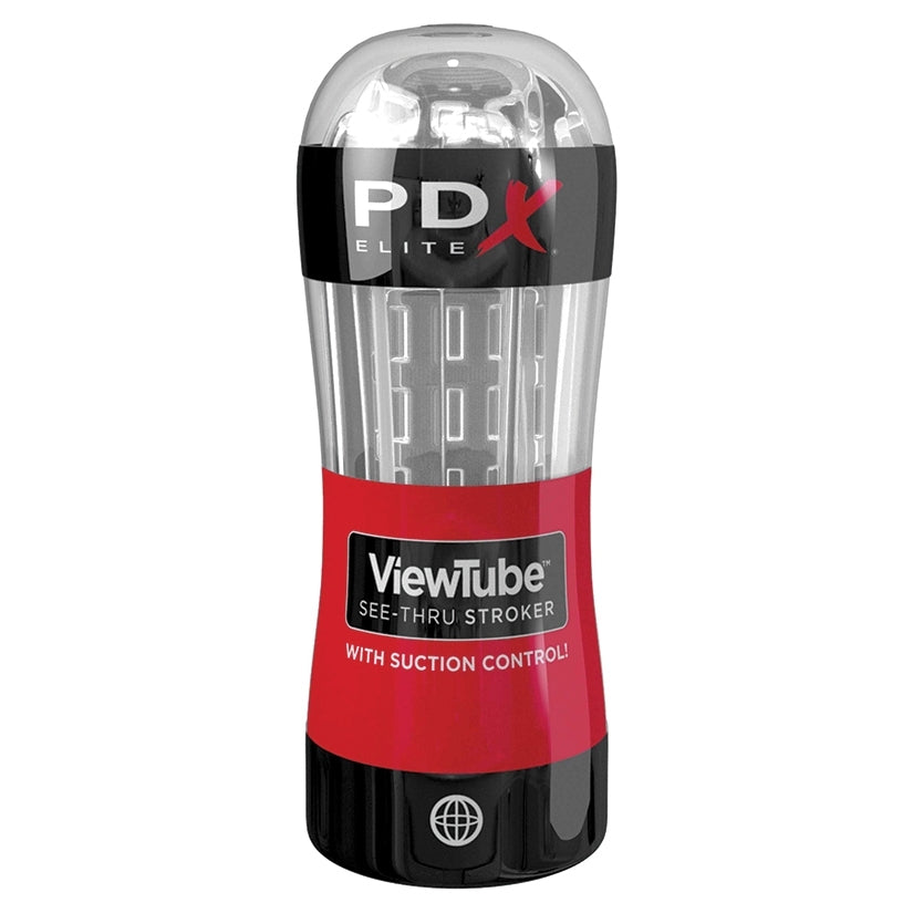 PDX Elite ViewTube Stroker-Clear