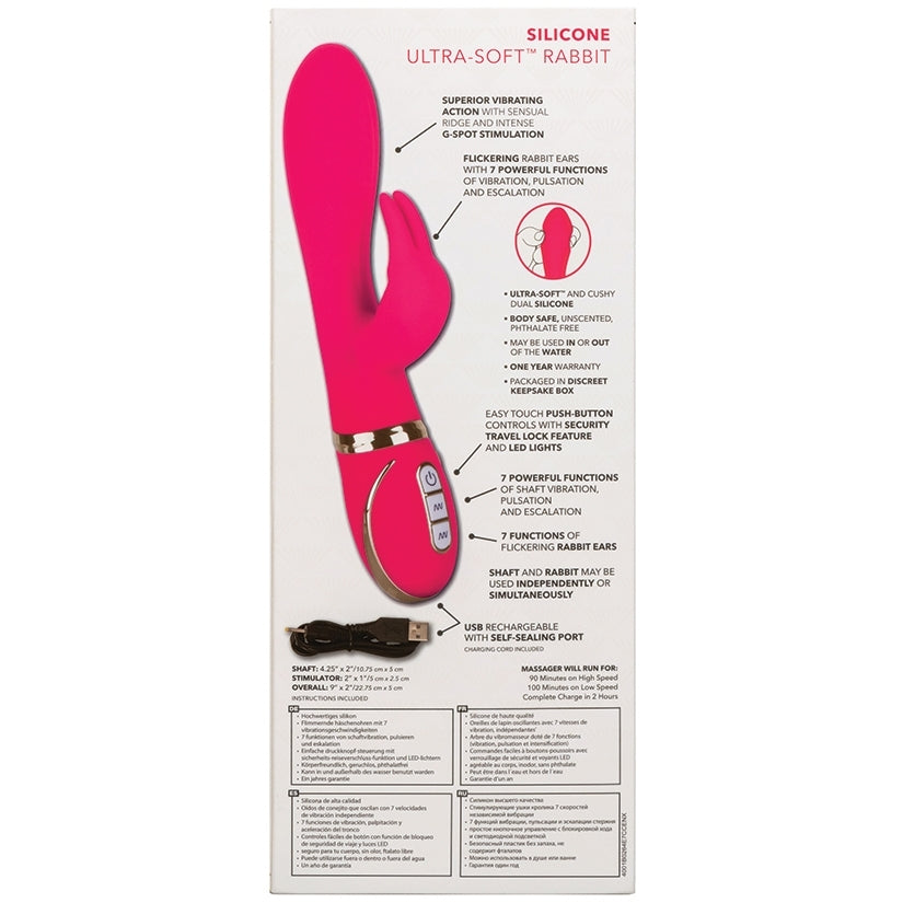 Jack Rabbit Signature Silicone Ultra-Soft Rabbit 9"