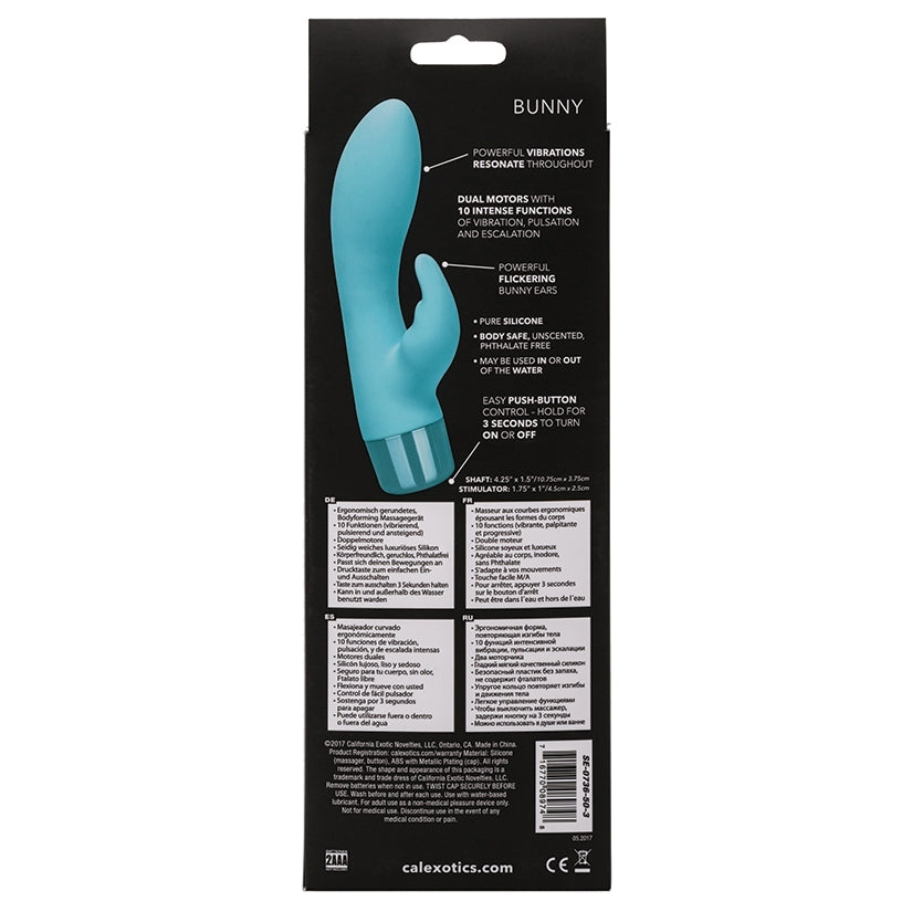 Eden Bunny-Teal 4.25"