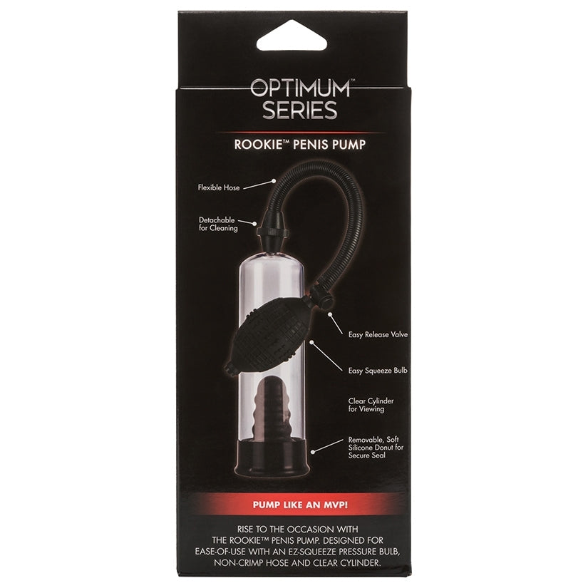 Optimum Series Rookie Penis Pump-Clear