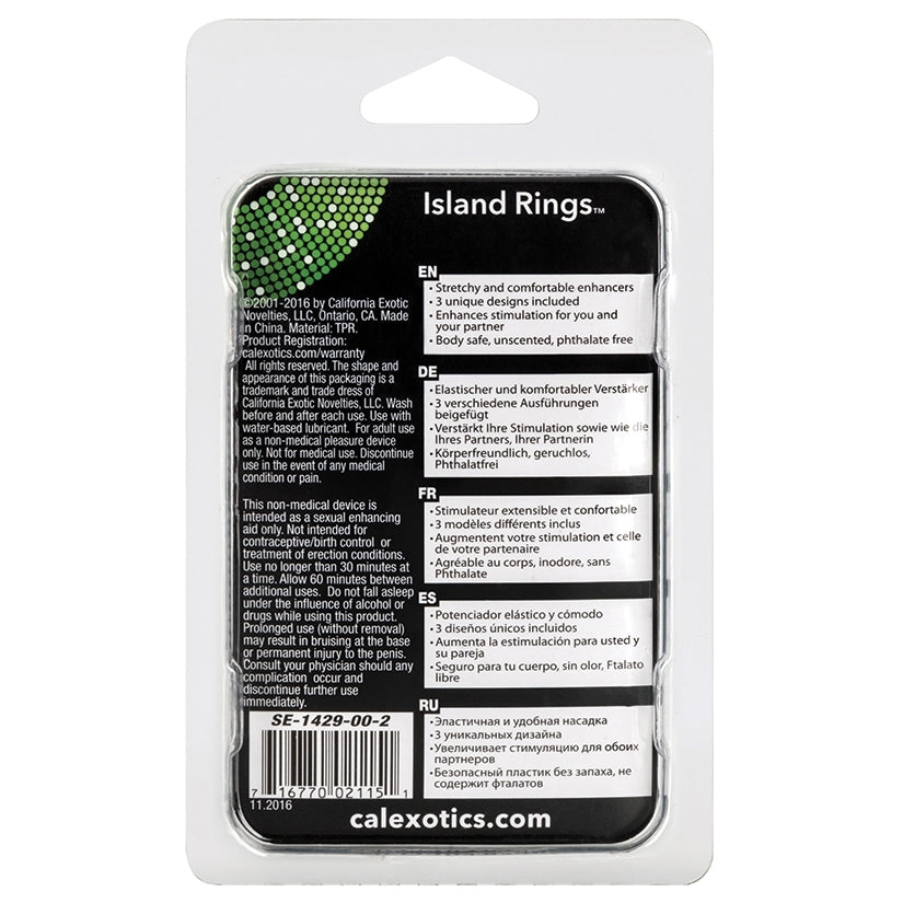 Island Rings 3Pk