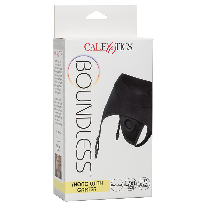 Boundless Thong With Garter S/M