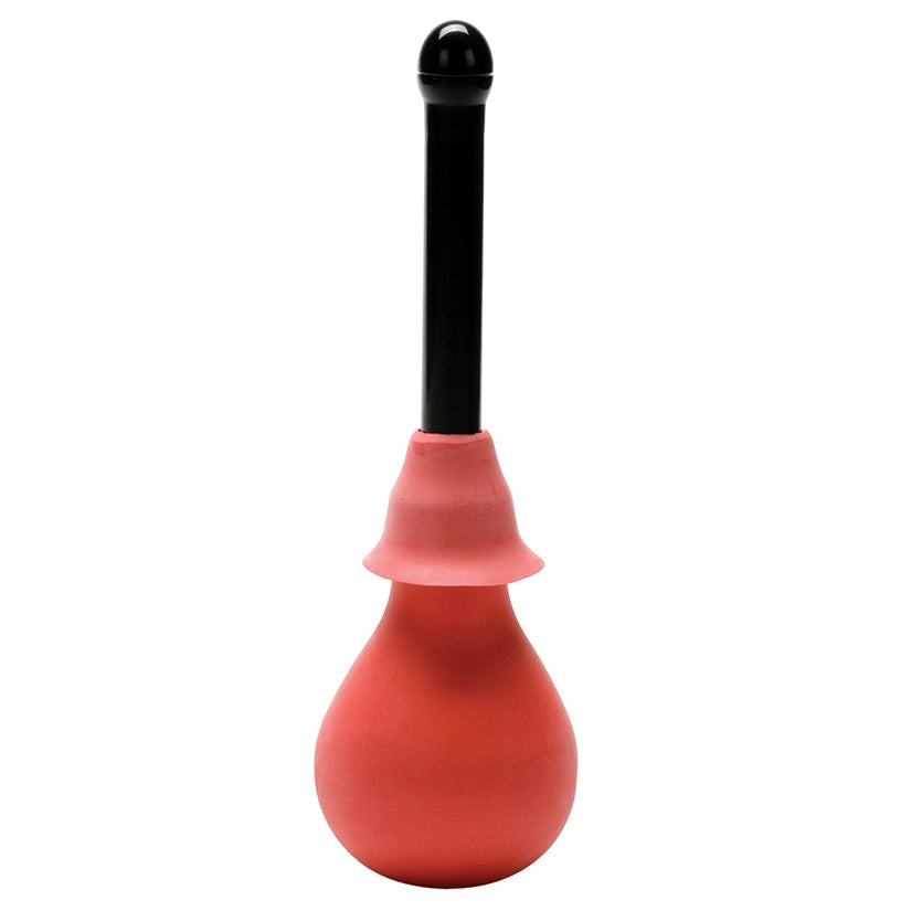 Vulcanite Anal Douche W/Attachments