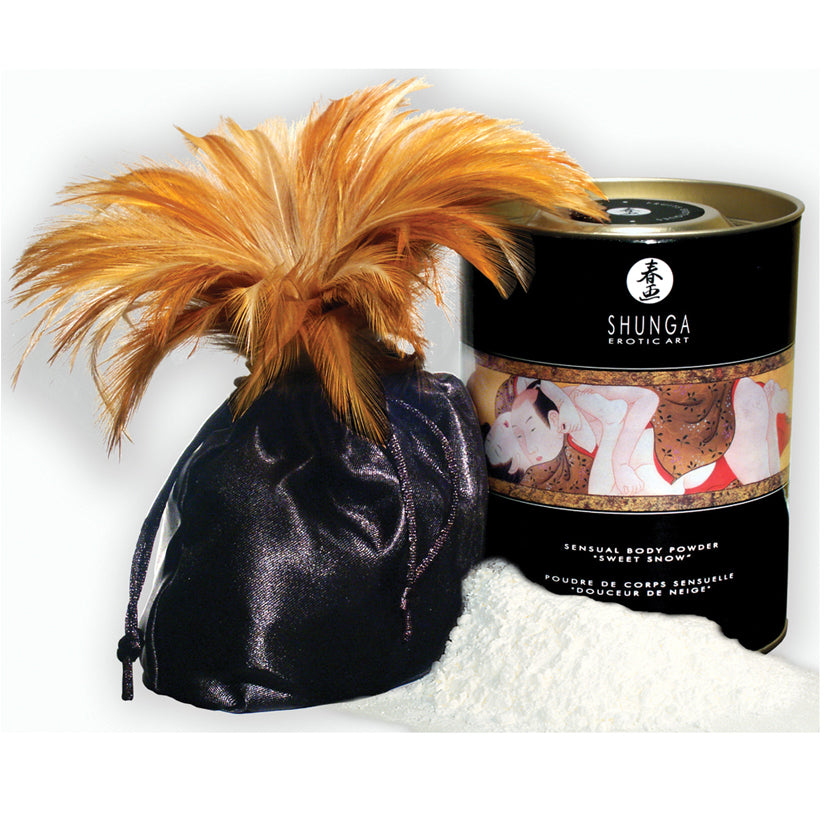 Shunga Sweet Snow Body Powder 8oz