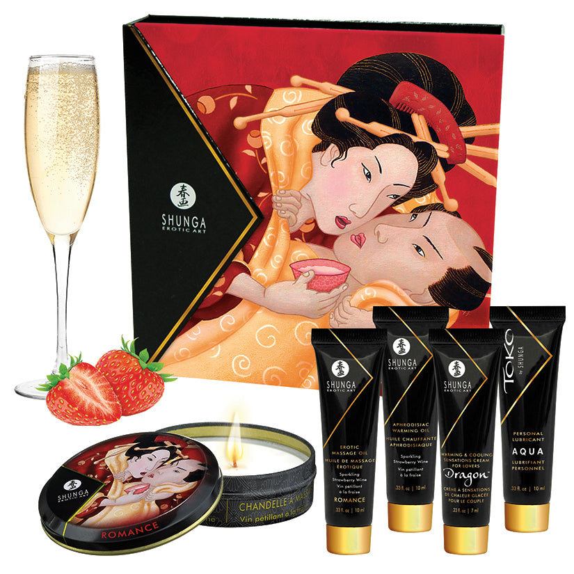 Geisha's Secrets-Sparkling Strawberry Wine