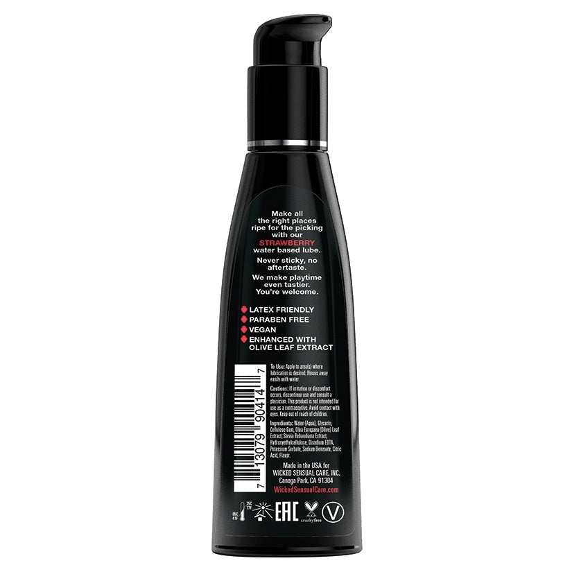 Wicked Aqua Flavored Lube 4oz