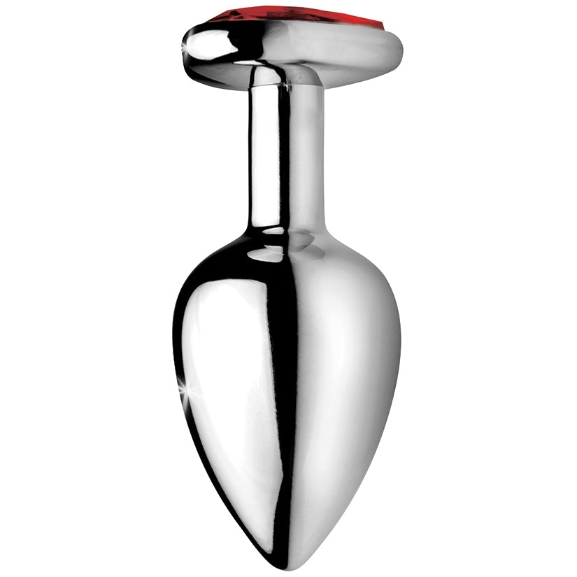 Booty Sparks Red Heart Gem Anal Plug