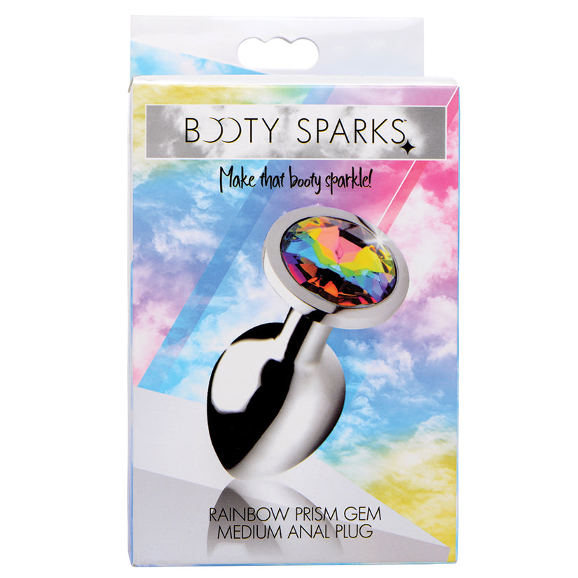 Booty Sparks Rainbow Prism Gem Anal Plug
