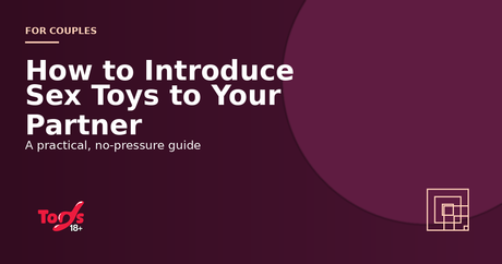 How to Introduce Sex Toys to Your Partner — couples guide cover for Toys 18+