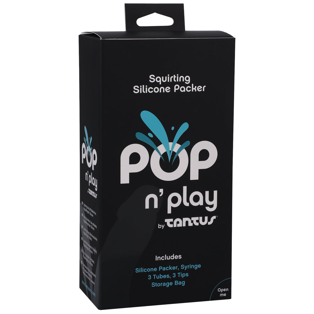 Pop N' Play By Tantus Squirting Packer Espresso