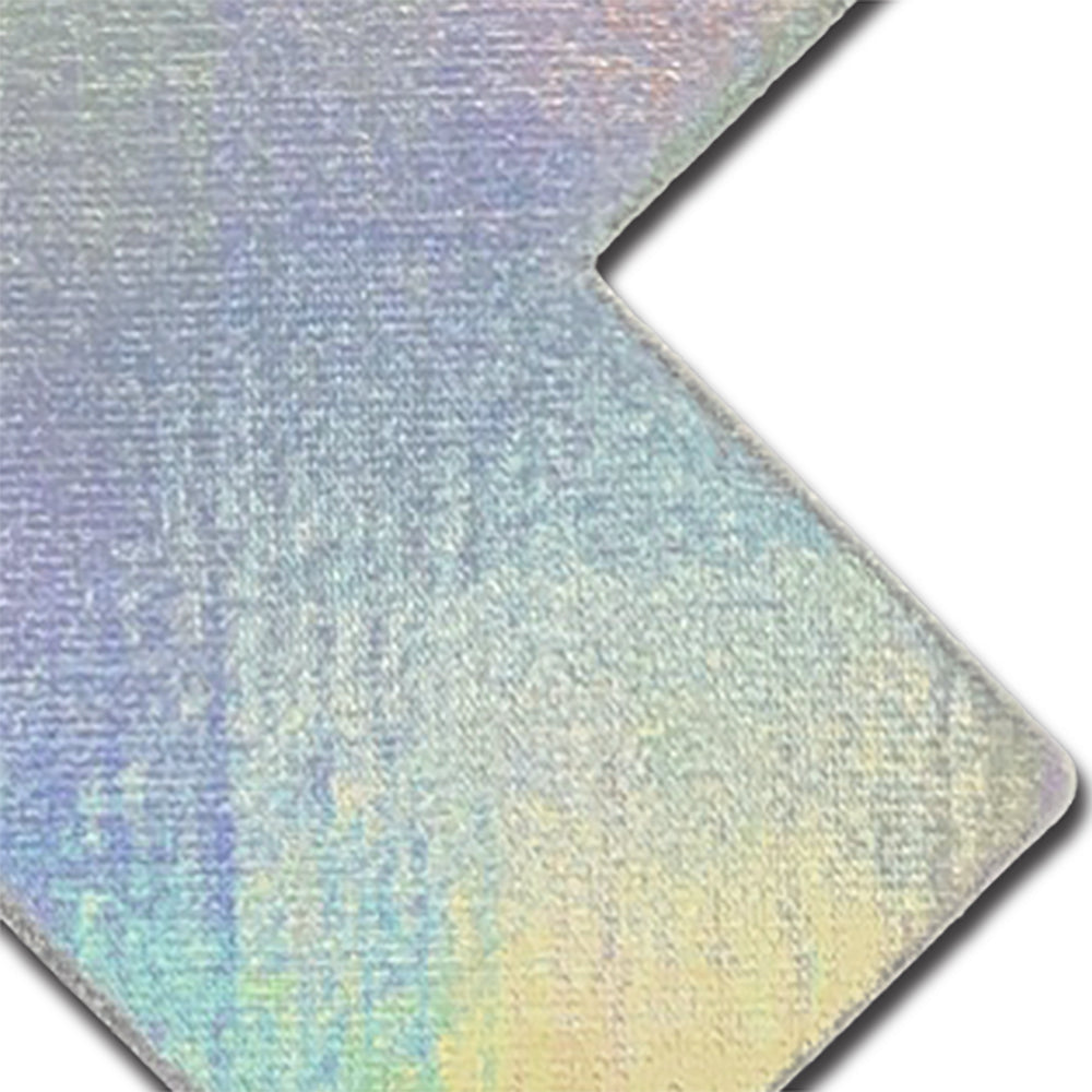 Pastease Plus X Silver Holographic Cross Nipple Pasties