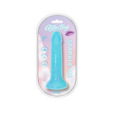 Glitter Boy Sparkle Me Glitter Silicone Dildo Aqua