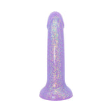 Glitter Boy Lavender Lust Glitter Silicone Dildo Pink Lavender
