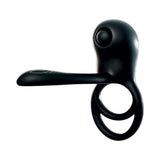 Decadence Cobra Cock&Ball Strap With Vibrating Stinger&Clit Stimulator Liquid Silicone Multi-Speed Rechargeable