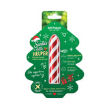 Horny Christmas Santa''s Little Helper Candy Cane Stripe Bullet Liquid Silicone Multi Speed Rechargeable