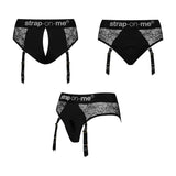 Strap-On-Me Diva Lingerie Harness Black XS
