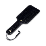 The Cowgirl Essentials Patent Leather Croc Spanking Paddle