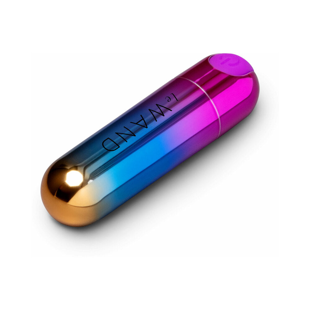 Le Wand Essentials Rechargeable Rainbow Bullet Vibrator