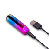 Le Wand Essentials Rechargeable Rainbow Bullet Vibrator