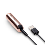 Le Wand Essentials Mini Rechargeable Rose Gold Bullet Vibrator